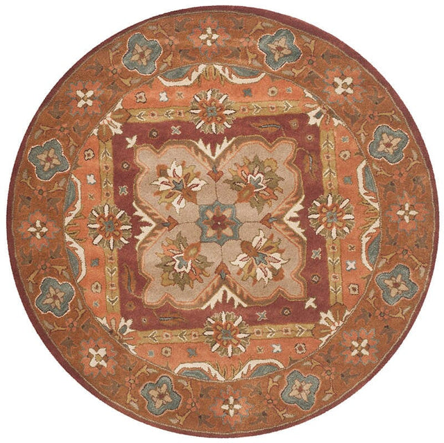 Safavieh Heritage Hg948A Rust Rugs - Safavieh - hg948a - 6r