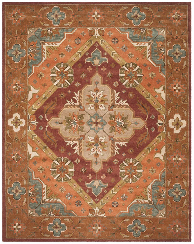 Safavieh Heritage Hg948A Rust Rugs - Safavieh - hg948a - 6r