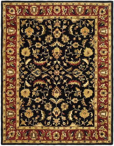 Safavieh Heritage hg953a Black / Red Rugs - Safavieh - hg953a - 4r