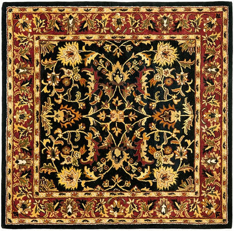 Safavieh Heritage hg953a Black / Red Rugs - Safavieh - hg953a - 4sq