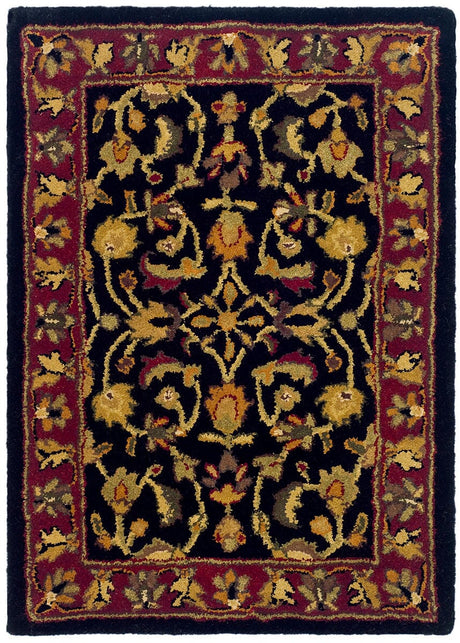 Safavieh Heritage hg953a Black / Red Rugs - Safavieh - hg953a - 5ov