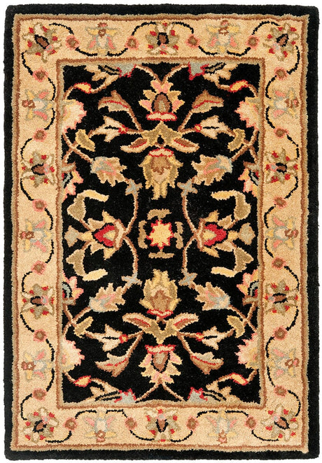 Safavieh Heritage hg957a Black / Gold Rugs - Safavieh - hg957a - 5ov