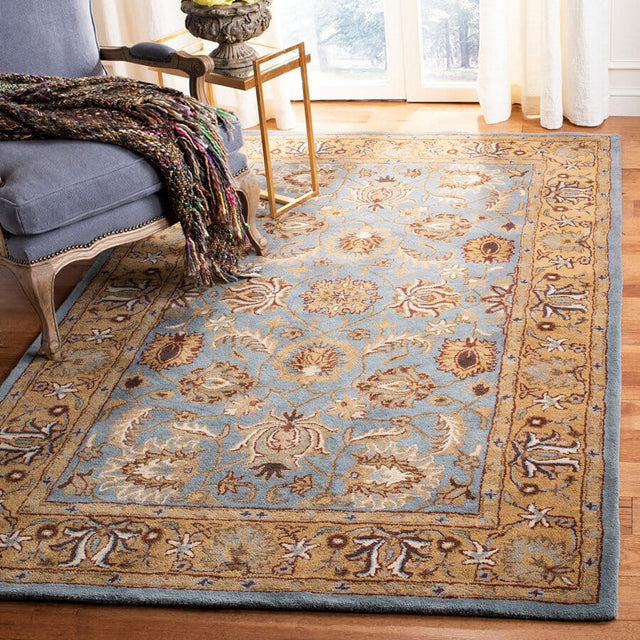 Safavieh Heritage hg958a Blue / Gold Rugs - Safavieh - hg958a - 2