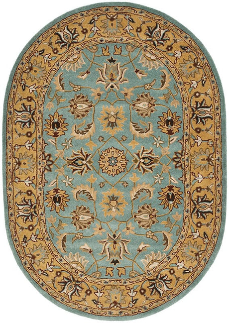 Safavieh Heritage hg958a Blue / Gold Rugs - Safavieh - hg958a - 5ov