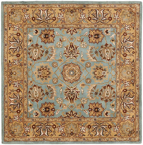 Safavieh Heritage hg958a Blue / Gold Rugs - Safavieh - hg958a - 6sq