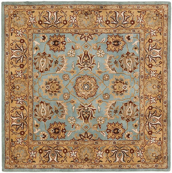 Safavieh Heritage hg958a Blue / Gold Rugs - Safavieh - hg958a - 6sq