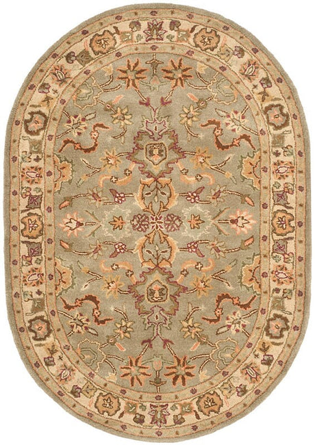 Safavieh Heritage hg959a Light Green / Beige Rugs - Safavieh - hg959a - 5ov