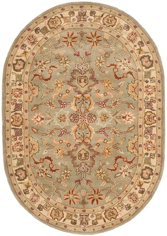 Safavieh Heritage hg959a Light Green / Beige Rugs - Safavieh - hg959a - 5ov