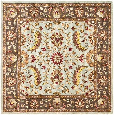 Safavieh Heritage hg962a Blue / Brown Rugs - Safavieh - hg962a - 6sq