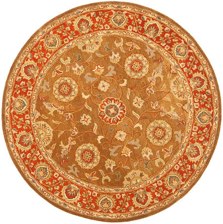 Safavieh Heritage hg963a Beige / Rust Rugs - Safavieh - hg963a - 6r