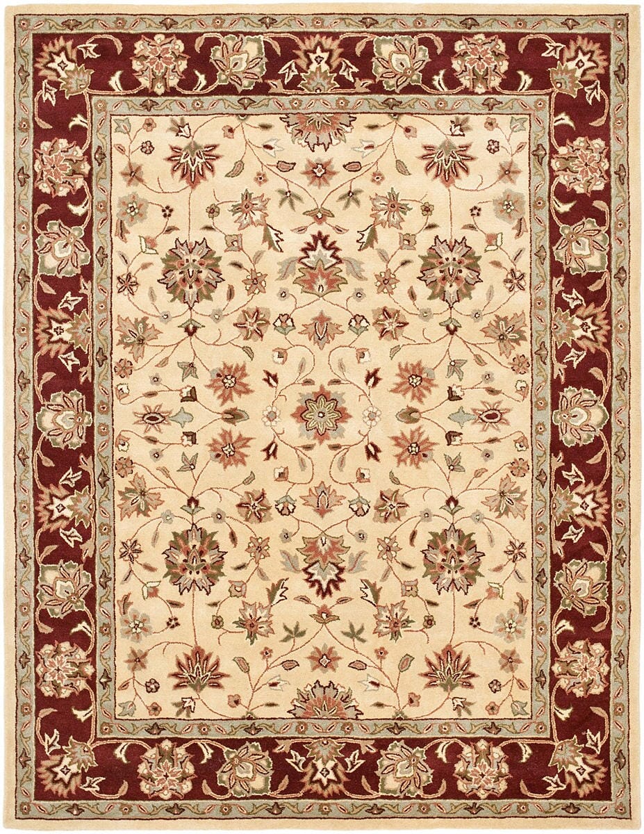 Safavieh Heritage Hg965A Ivory / Red Rugs - Safavieh - hg965a - 2