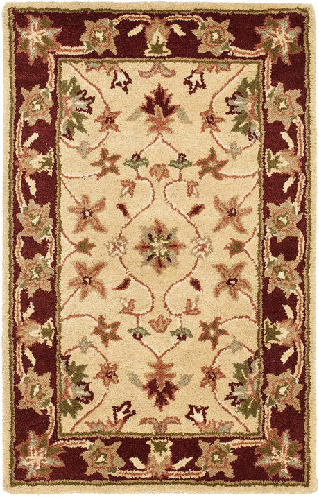Safavieh Heritage Hg965A Ivory / Red Rugs - Safavieh - hg965a - 6r