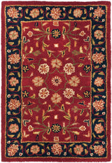 Safavieh Heritage Hg966A Red / Navy Rugs - Safavieh - hg966a - 6r