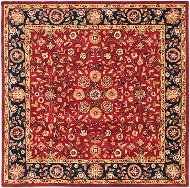 Safavieh Heritage Hg966A Red / Navy Rugs - Safavieh - hg966a - 6sq