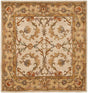 Safavieh Heritage Hg967A Beige / Gold Rugs - Safavieh - hg967a - 6sq