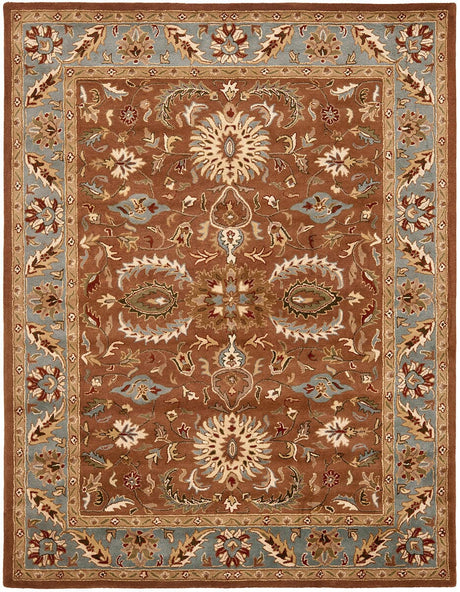 Safavieh Heritage Hg968A Brown / Blue Rugs - Safavieh - hg968a - 2