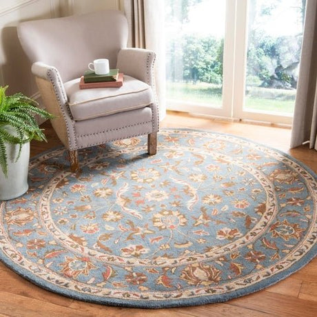 Safavieh Heritage Hg969A Blue / Blue Rugs - Safavieh - hg969a - 4r