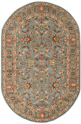 Safavieh Heritage Hg969A Blue / Blue Rugs - Safavieh - hg969a - 5ov