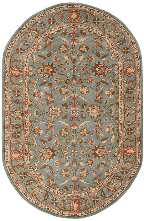 Safavieh Heritage Hg969A Blue / Blue Rugs - Safavieh - hg969a - 5ov