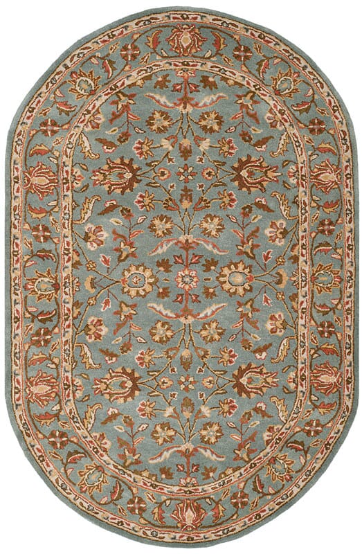Safavieh Heritage Hg969A Blue / Blue Rugs - Safavieh - hg969a - 5ov