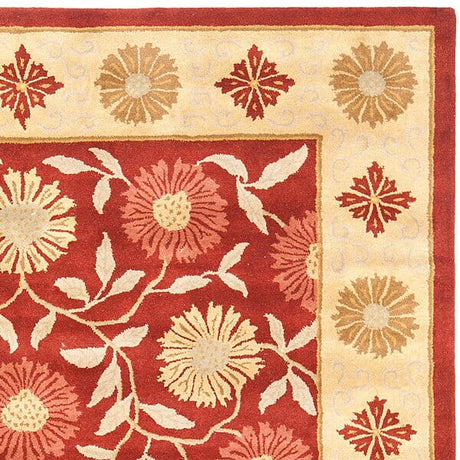 Safavieh Heritage Hg970A Red / Beige Rugs - Safavieh - hg970a - 2