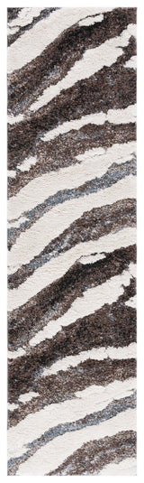 Safavieh Hi - Lo Shag Hls204T Brown/Beige Blue Rug - Safavieh - hls204t - 28