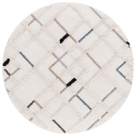 Safavieh Hi - Lo Shag Hls210B Light Beige/Beige Rug - Safavieh - hls210b - 7r