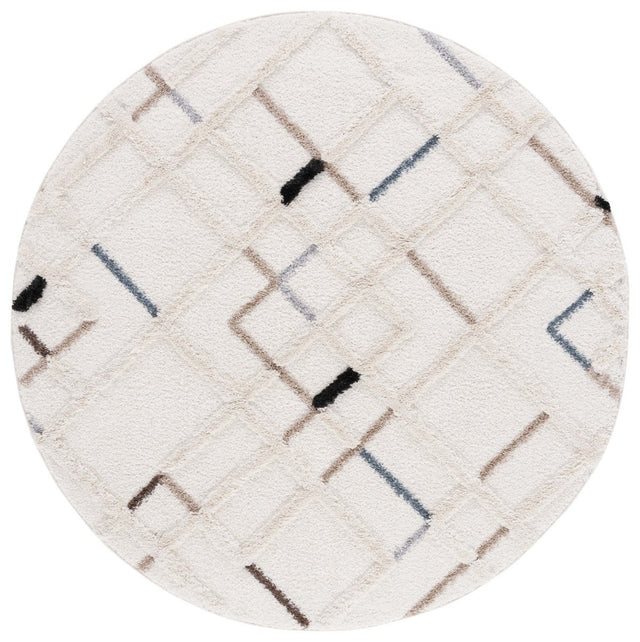 Safavieh Hi - Lo Shag Hls210B Light Beige/Beige Rug - Safavieh - hls210b - 7r