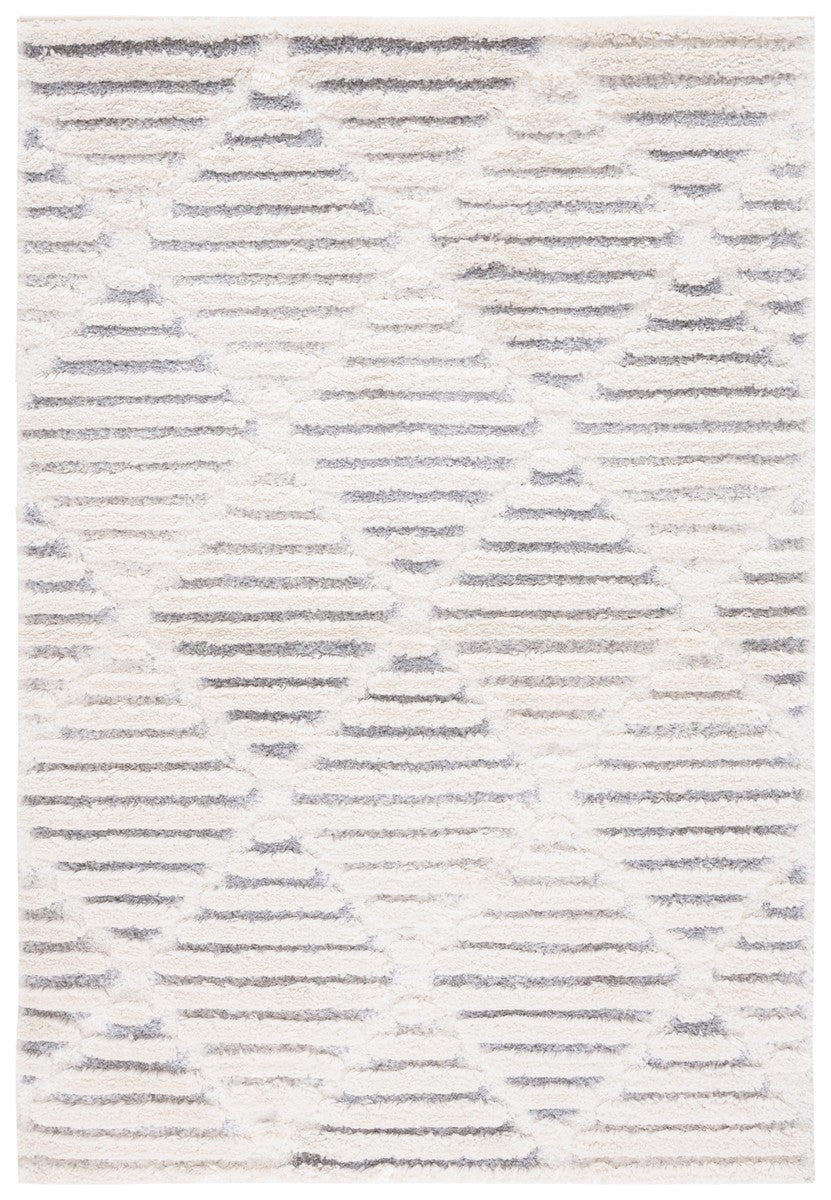 Safavieh Hi - Lo Shag Hls212B Beige/Grey Rug - Safavieh - hls212b - 4