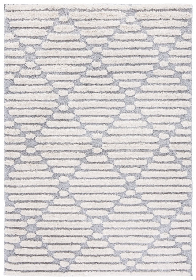 Safavieh Hi - Lo Shag Hls212F Grey/Beige Rug - Safavieh - hls212f - 4