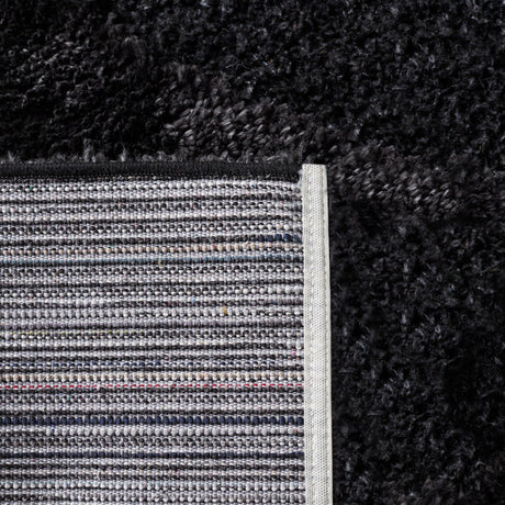 Safavieh Hi - Lo Shag Hls214Z Black Rug - Safavieh - hls214z - 7r