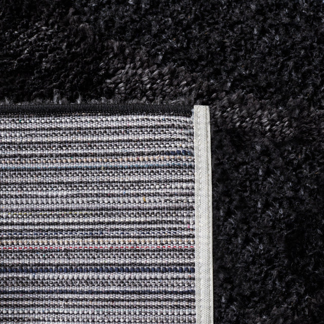 Safavieh Hi - Lo Shag Hls214Z Black Rug - Safavieh - hls214z - 7r