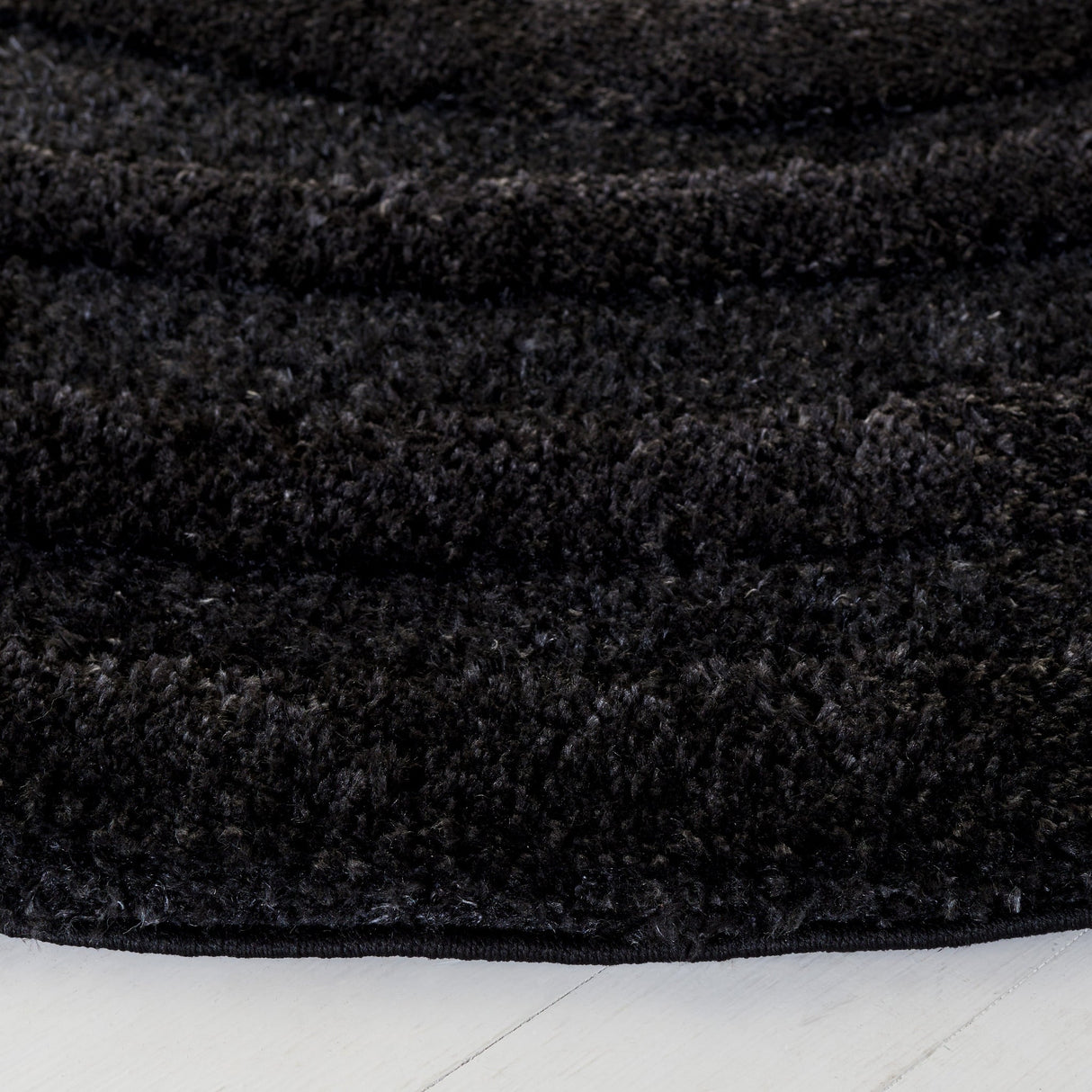 Safavieh Hi - Lo Shag Hls214Z Black Rug - Safavieh - hls214z - 7r