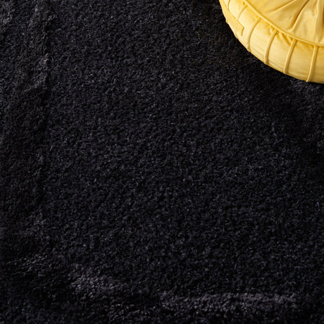 Safavieh Hi - Lo Shag Hls214Z Black Rug - Safavieh - hls214z - 7r