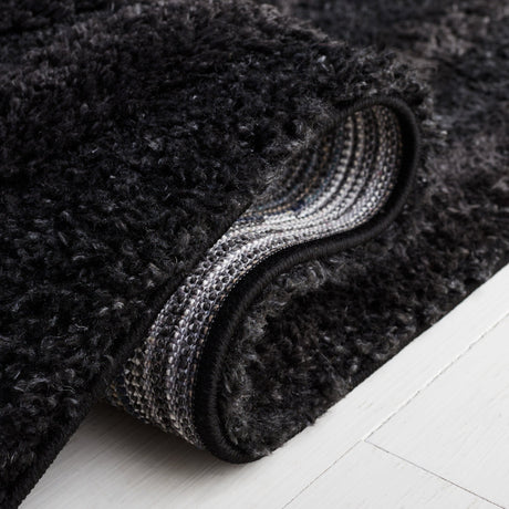Safavieh Hi - Lo Shag Hls214Z Black Rug - Safavieh - hls214z - 7r