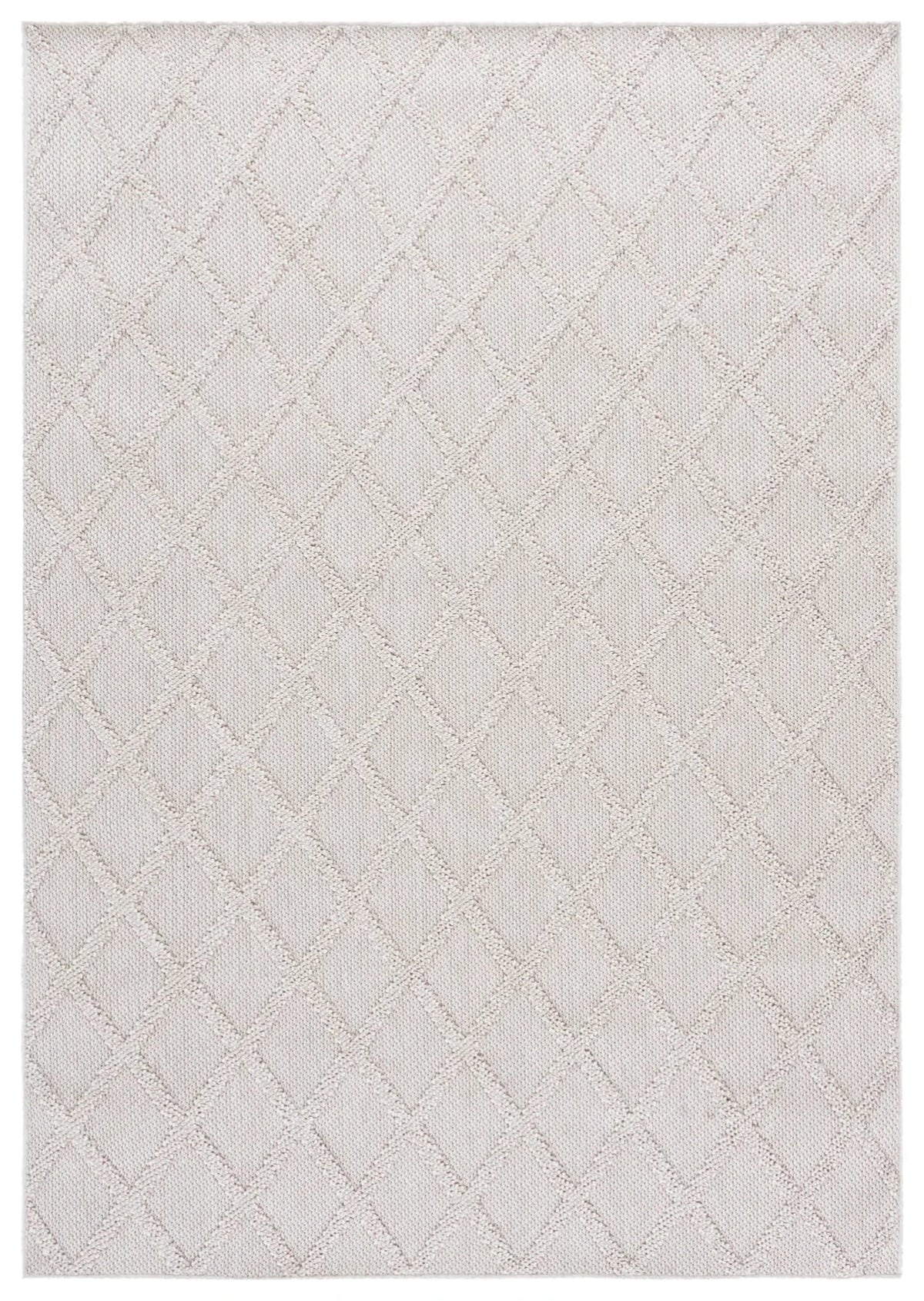 Safavieh Highland 4'-0" x 6'-0" Rug in Light Beige / Ivory