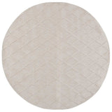 Safavieh Highland 6'-7" x 6'-7" Rug in Light Beige / Ivory