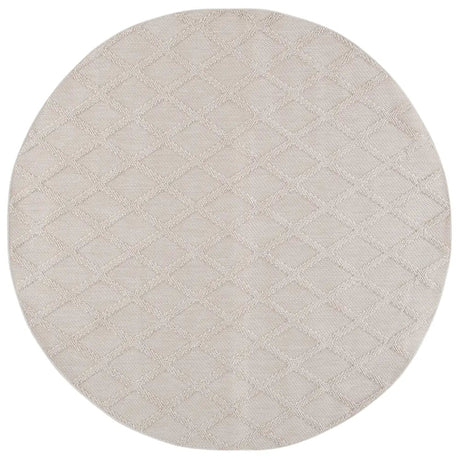 Safavieh Highland 6'-7" x 6'-7" Rug in Light Beige / Ivory