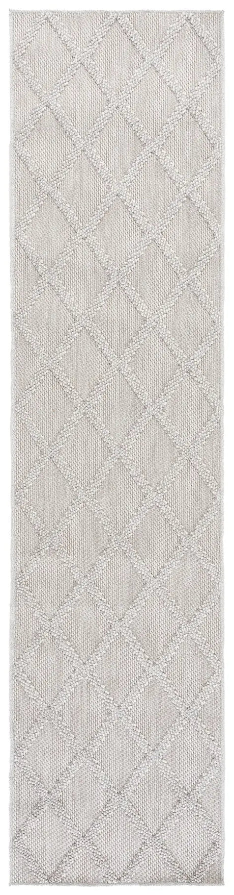 Safavieh Highland 2'-2" x 9'-0" Rug in Light Grey / Ivory