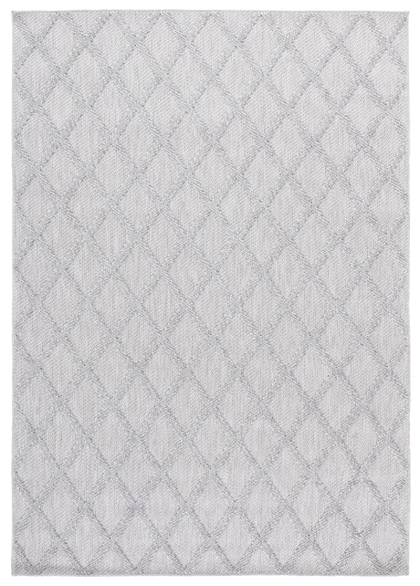 Safavieh Highland 4'-0" x 6'-0" Rug in Light Grey / Ivory