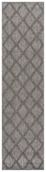 Safavieh Highland 2'-2" x 9'-0" Rug in Charcoal / Grey