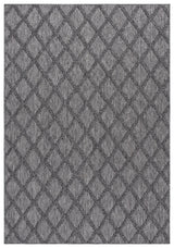 Safavieh Highland 4'-0" x 6'-0" Rug in Charcoal / Grey