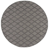 Safavieh Highland 6'-7" x 6'-7" Rug in Charcoal / Grey