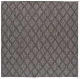 Safavieh Highland 6'-7" x 6'-7" Rug in Charcoal / Grey