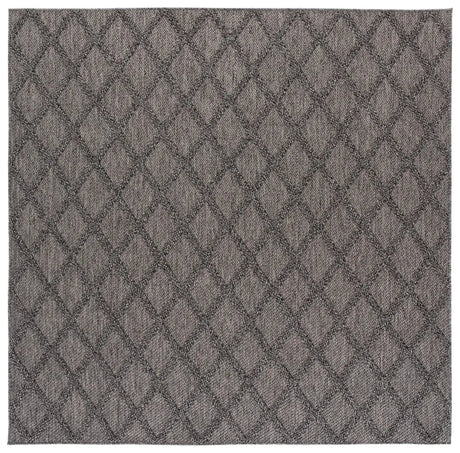 Safavieh Highland 6'-7" x 6'-7" Rug in Charcoal / Grey
