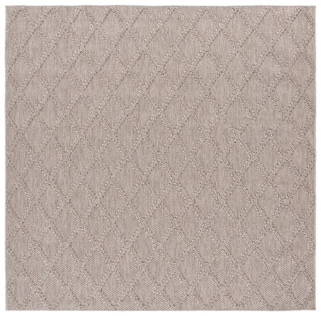 Safavieh Highland 6'-7" x 6'-7" Rug in Light Brown / Beige