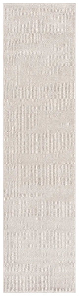 Safavieh Highland Plain 2'-2" x 9'-0" Rug in Light Beige / Ivory