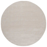 Safavieh Highland Plain 6'-7" x 6'-7" Rug in Light Beige / Ivory
