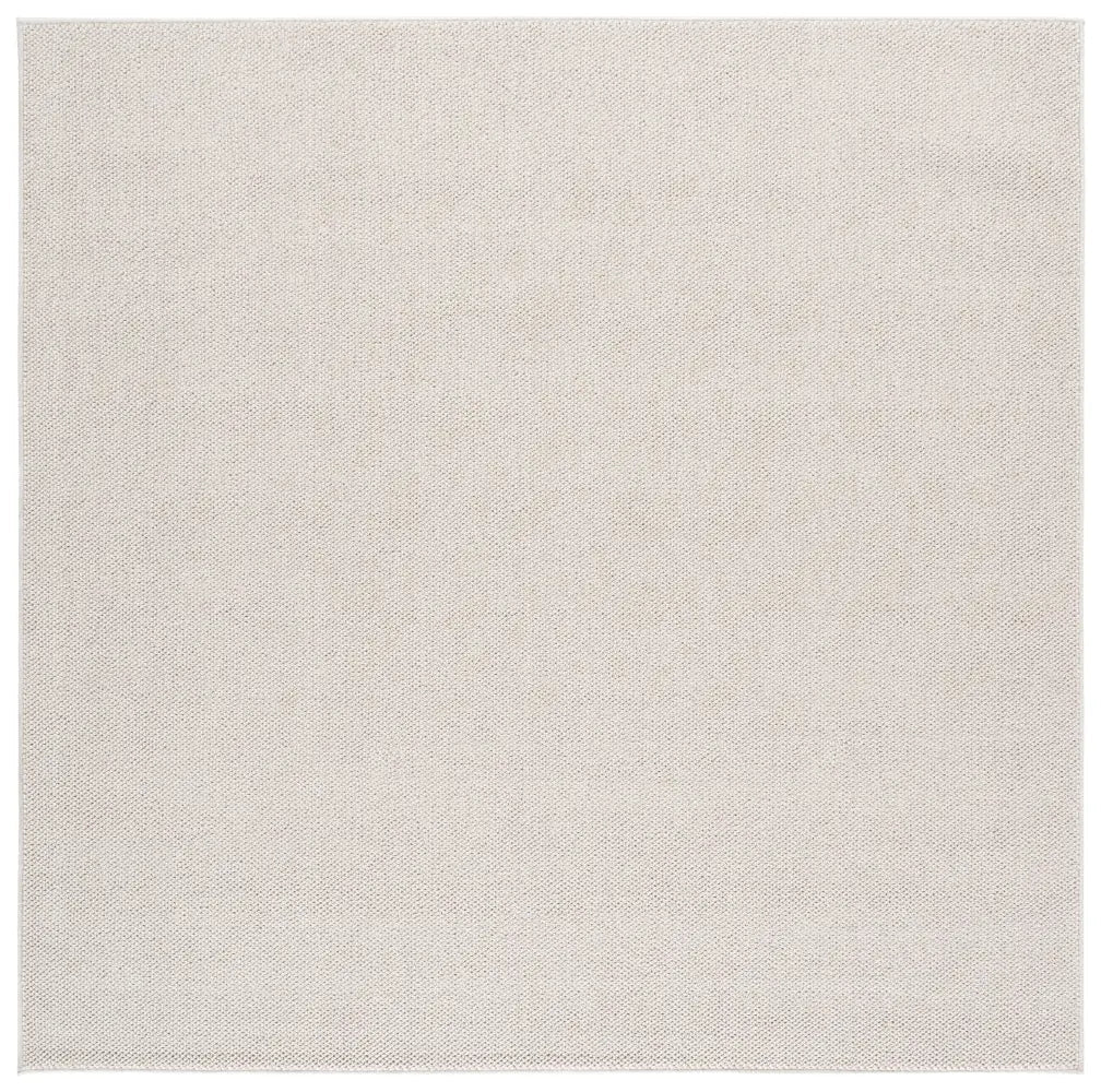 Safavieh Highland Plain 6'-7" x 6'-7" Rug in Light Beige / Ivory