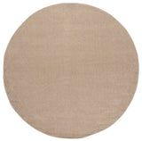 Safavieh Highland Plain 6'-7" x 6'-7" Rug in Gold / Ivory